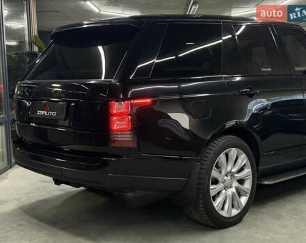 Черный Ленд Ровер Рендж Ровер, объемом двигателя 3 л и пробегом 158 тыс. км за 28900 $, фото 16 на Automoto.ua