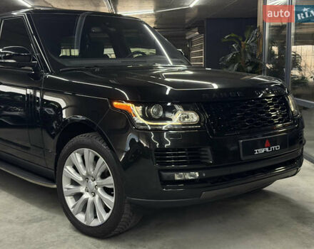 Черный Ленд Ровер Рендж Ровер, объемом двигателя 3 л и пробегом 158 тыс. км за 28900 $, фото 3 на Automoto.ua