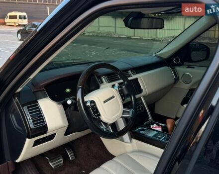 Черный Ленд Ровер Рендж Ровер, объемом двигателя 5 л и пробегом 206 тыс. км за 29500 $, фото 17 на Automoto.ua