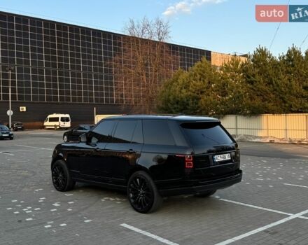 Черный Ленд Ровер Рендж Ровер, объемом двигателя 5 л и пробегом 206 тыс. км за 29500 $, фото 8 на Automoto.ua