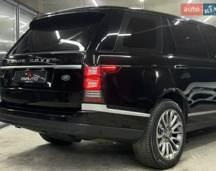 Черный Ленд Ровер Рендж Ровер, объемом двигателя 4.37 л и пробегом 183 тыс. км за 39500 $, фото 17 на Automoto.ua