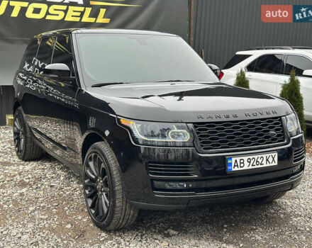 Чорний Ленд Ровер Рендж Ровер, об'ємом двигуна 5 л та пробігом 200 тис. км за 29000 $, фото 4 на Automoto.ua