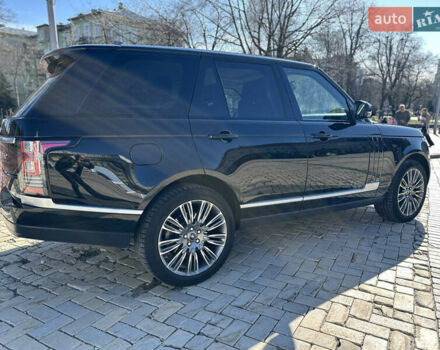 Черный Ленд Ровер Рендж Ровер, объемом двигателя 2.99 л и пробегом 163 тыс. км за 37000 $, фото 5 на Automoto.ua