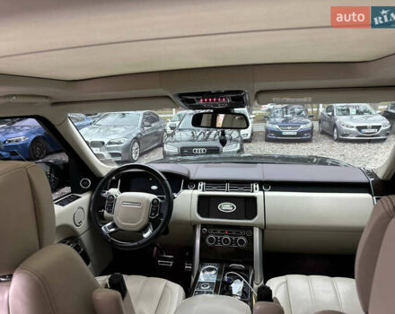 Чорний Ленд Ровер Рендж Ровер, об'ємом двигуна 5 л та пробігом 200 тис. км за 29000 $, фото 17 на Automoto.ua