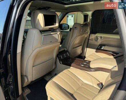 Черный Ленд Ровер Рендж Ровер, объемом двигателя 4.4 л и пробегом 116 тыс. км за 39900 $, фото 10 на Automoto.ua