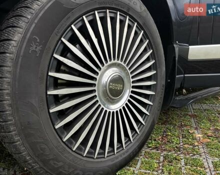 Чорний Ленд Ровер Рендж Ровер, об'ємом двигуна 5 л та пробігом 174 тис. км за 41000 $, фото 69 на Automoto.ua
