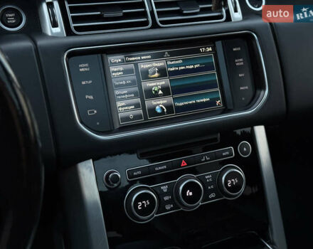 Чорний Ленд Ровер Рендж Ровер, об'ємом двигуна 5 л та пробігом 205 тис. км за 29999 $, фото 33 на Automoto.ua