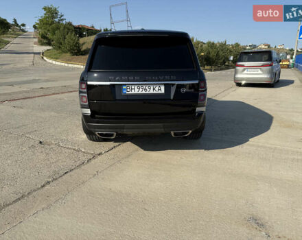Черный Ленд Ровер Рендж Ровер, объемом двигателя 4.37 л и пробегом 202 тыс. км за 61499 $, фото 11 на Automoto.ua