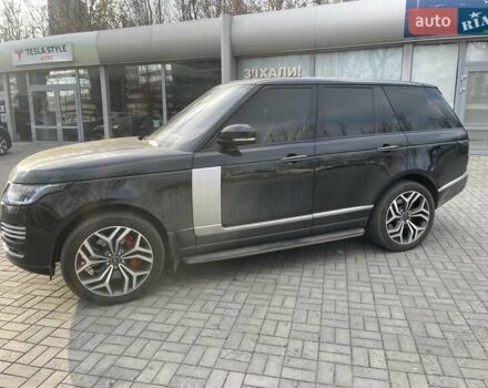 Черный Ленд Ровер Рендж Ровер, объемом двигателя 4.37 л и пробегом 221 тыс. км за 34000 $, фото 31 на Automoto.ua