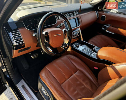 Ленд Ровер Рендж Ровер 2014 у Житомирі на Automoto.ua Чорний Ленд Ровер Рендж Ровер, об'ємом двигуна 5 л та пробігом 144 тис. км за 38999 $, фото 27 на Automoto.ua