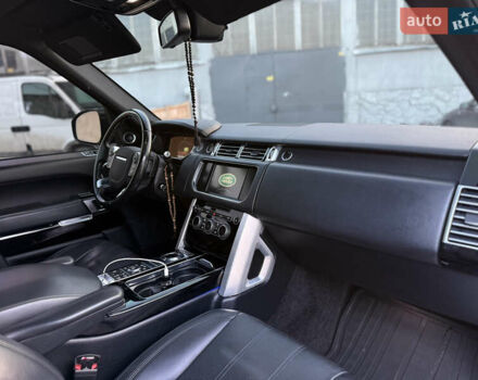 Чорний Ленд Ровер Рендж Ровер, об'ємом двигуна 5 л та пробігом 205 тис. км за 29999 $, фото 26 на Automoto.ua