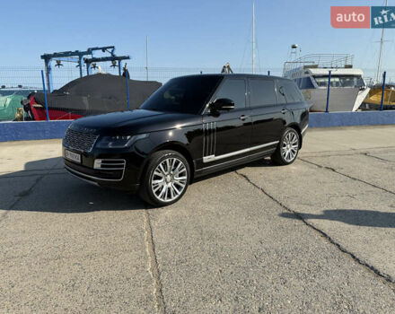 Черный Ленд Ровер Рендж Ровер, объемом двигателя 4.37 л и пробегом 202 тыс. км за 61499 $, фото 20 на Automoto.ua
