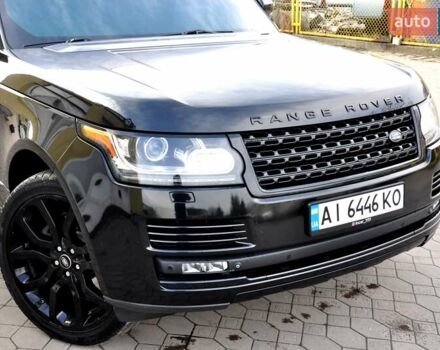Черный Ленд Ровер Рендж Ровер, объемом двигателя 3 л и пробегом 110 тыс. км за 29500 $, фото 60 на Automoto.ua
