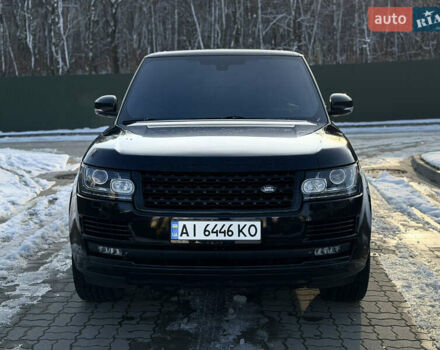 Черный Ленд Ровер Рендж Ровер, объемом двигателя 3 л и пробегом 110 тыс. км за 31500 $, фото 6 на Automoto.ua