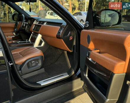 Черный Ленд Ровер Рендж Ровер, объемом двигателя 4.37 л и пробегом 199 тыс. км за 37500 $, фото 23 на Automoto.ua