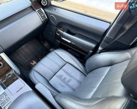 Черный Ленд Ровер Рендж Ровер, объемом двигателя 3 л и пробегом 110 тыс. км за 31500 $, фото 18 на Automoto.ua