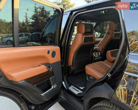 Черный Ленд Ровер Рендж Ровер, объемом двигателя 4.37 л и пробегом 199 тыс. км за 37500 $, фото 16 на Automoto.ua