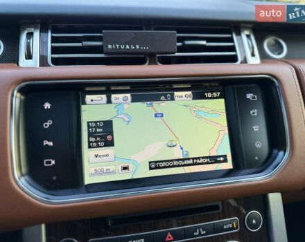 Черный Ленд Ровер Рендж Ровер, объемом двигателя 4.37 л и пробегом 199 тыс. км за 37500 $, фото 29 на Automoto.ua