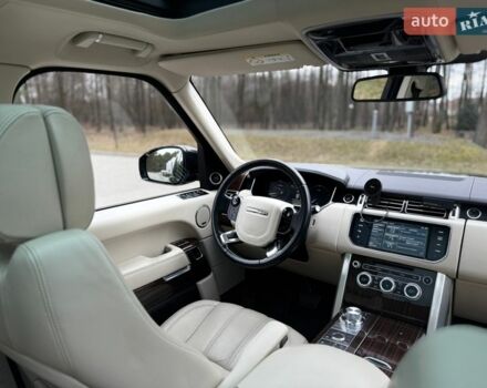 Черный Ленд Ровер Рендж Ровер, объемом двигателя 3 л и пробегом 179 тыс. км за 34900 $, фото 106 на Automoto.ua