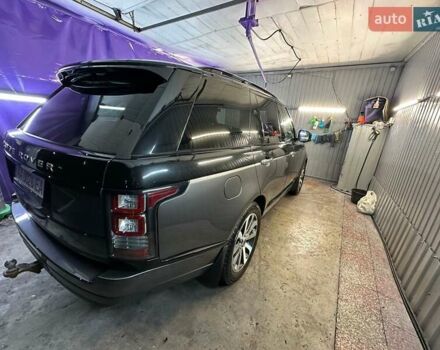 Черный Ленд Ровер Рендж Ровер, объемом двигателя 3 л и пробегом 134 тыс. км за 35500 $, фото 13 на Automoto.ua
