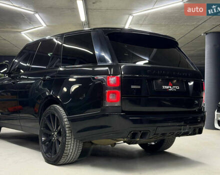 Черный Ленд Ровер Рендж Ровер, объемом двигателя 5 л и пробегом 135 тыс. км за 39900 $, фото 5 на Automoto.ua