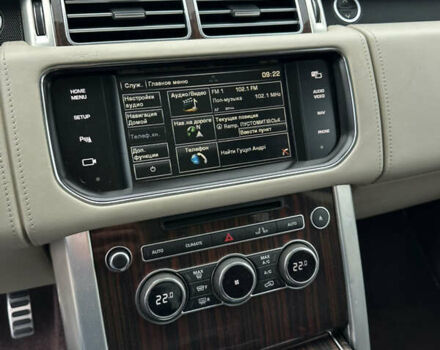 Черный Ленд Ровер Рендж Ровер, объемом двигателя 4.37 л и пробегом 214 тыс. км за 32000 $, фото 19 на Automoto.ua