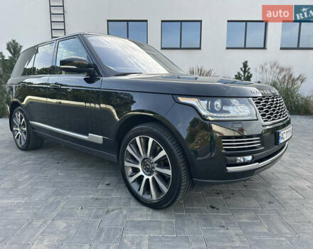 Черный Ленд Ровер Рендж Ровер, объемом двигателя 4.37 л и пробегом 229 тыс. км за 42900 $, фото 13 на Automoto.ua
