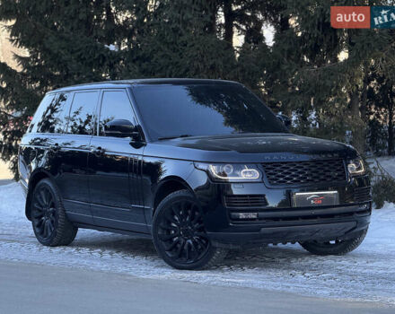 Черный Ленд Ровер Рендж Ровер, объемом двигателя 4.4 л и пробегом 193 тыс. км за 35900 $, фото 2 на Automoto.ua