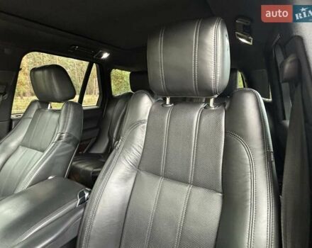 Черный Ленд Ровер Рендж Ровер, объемом двигателя 3 л и пробегом 134 тыс. км за 35500 $, фото 24 на Automoto.ua