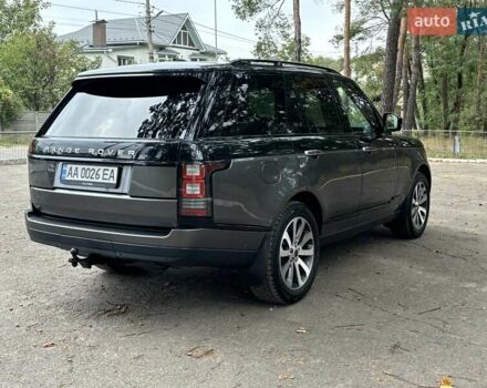 Черный Ленд Ровер Рендж Ровер, объемом двигателя 3 л и пробегом 134 тыс. км за 35500 $, фото 4 на Automoto.ua