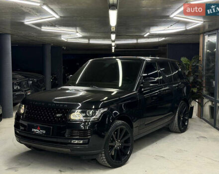 Черный Ленд Ровер Рендж Ровер, объемом двигателя 5 л и пробегом 135 тыс. км за 39900 $, фото 2 на Automoto.ua