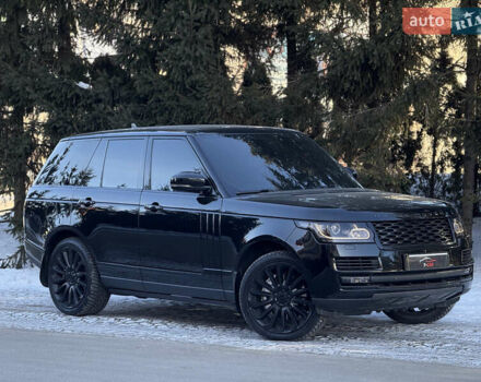 Черный Ленд Ровер Рендж Ровер, объемом двигателя 4.4 л и пробегом 193 тыс. км за 35900 $, фото 4 на Automoto.ua