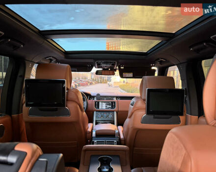 Черный Ленд Ровер Рендж Ровер, объемом двигателя 4.37 л и пробегом 112 тыс. км за 54900 $, фото 25 на Automoto.ua