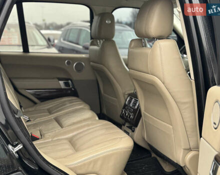 Черный Ленд Ровер Рендж Ровер, объемом двигателя 3 л и пробегом 195 тыс. км за 20800 $, фото 21 на Automoto.ua