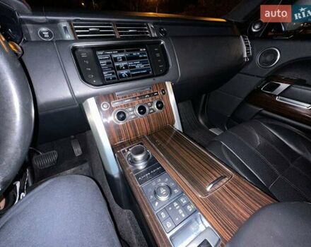 Черный Ленд Ровер Рендж Ровер, объемом двигателя 3 л и пробегом 134 тыс. км за 35500 $, фото 49 на Automoto.ua