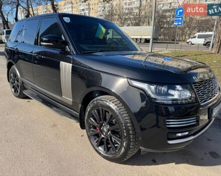 Черный Ленд Ровер Рендж Ровер, объемом двигателя 4.37 л и пробегом 245 тыс. км за 38000 $, фото 3 на Automoto.ua