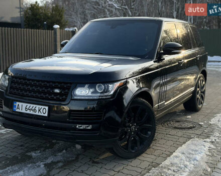 Черный Ленд Ровер Рендж Ровер, объемом двигателя 3 л и пробегом 110 тыс. км за 31500 $, фото 1 на Automoto.ua