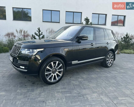 Черный Ленд Ровер Рендж Ровер, объемом двигателя 4.37 л и пробегом 229 тыс. км за 42900 $, фото 4 на Automoto.ua