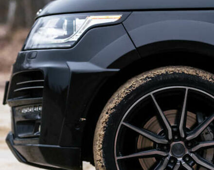 Черный Ленд Ровер Рендж Ровер, объемом двигателя 5 л и пробегом 129 тыс. км за 50000 $, фото 11 на Automoto.ua