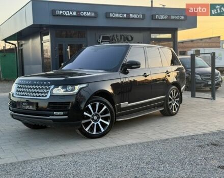 Черный Ленд Ровер Рендж Ровер, объемом двигателя 3 л и пробегом 190 тыс. км за 34888 $, фото 1 на Automoto.ua