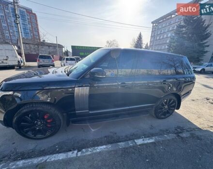 Черный Ленд Ровер Рендж Ровер, объемом двигателя 4.37 л и пробегом 245 тыс. км за 38000 $, фото 1 на Automoto.ua