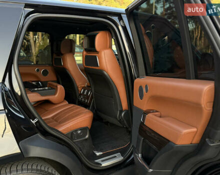 Черный Ленд Ровер Рендж Ровер, объемом двигателя 4.37 л и пробегом 199 тыс. км за 37500 $, фото 20 на Automoto.ua