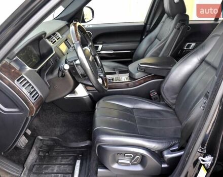 Черный Ленд Ровер Рендж Ровер, объемом двигателя 3 л и пробегом 110 тыс. км за 29500 $, фото 17 на Automoto.ua