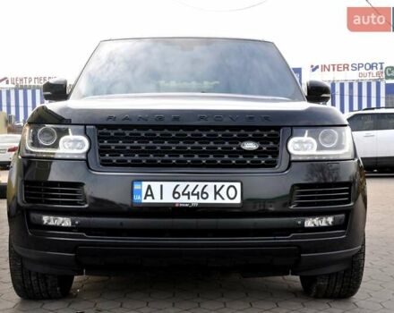 Черный Ленд Ровер Рендж Ровер, объемом двигателя 3 л и пробегом 110 тыс. км за 29500 $, фото 3 на Automoto.ua