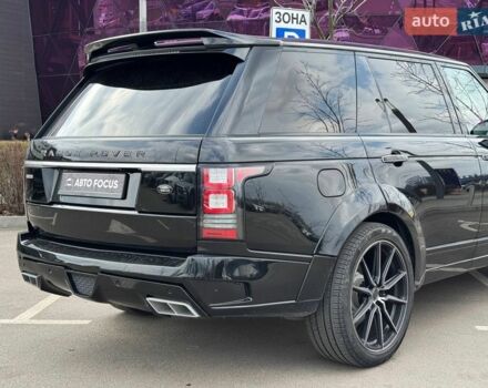 Чорний Ленд Ровер Рендж Ровер, об'ємом двигуна 5 л та пробігом 140 тис. км за 35990 $, фото 8 на Automoto.ua