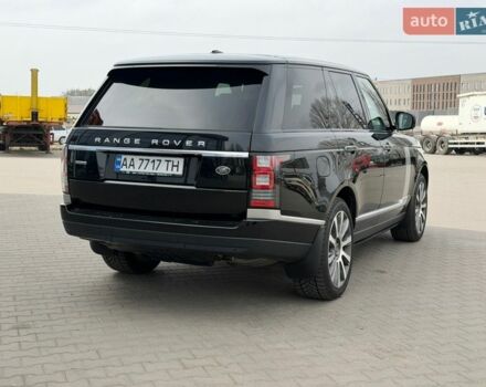 Черный Ленд Ровер Рендж Ровер, объемом двигателя 4.37 л и пробегом 112 тыс. км за 49999 $, фото 7 на Automoto.ua
