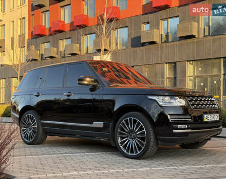 Черный Ленд Ровер Рендж Ровер, объемом двигателя 4.37 л и пробегом 112 тыс. км за 54900 $, фото 7 на Automoto.ua