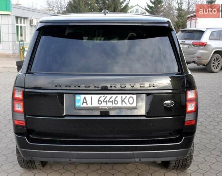 Черный Ленд Ровер Рендж Ровер, объемом двигателя 3 л и пробегом 110 тыс. км за 29500 $, фото 8 на Automoto.ua