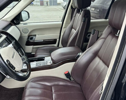 Черный Ленд Ровер Рендж Ровер, объемом двигателя 4.37 л и пробегом 214 тыс. км за 32000 $, фото 21 на Automoto.ua