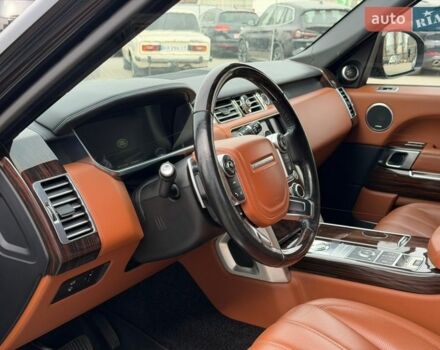 Черный Ленд Ровер Рендж Ровер, объемом двигателя 4.37 л и пробегом 112 тыс. км за 49999 $, фото 18 на Automoto.ua